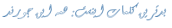دیوانی توخالی - Mj Diwani Outline